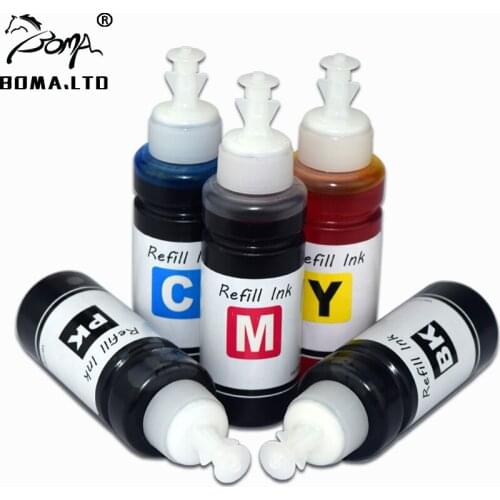 BOMA.LTD 5PC 33XL T3351 T3361-T3364 Refill Dye Ink For EPSON XP 530 640 645 635 630 540 830 900 Printer Ink Cartridge Ciss