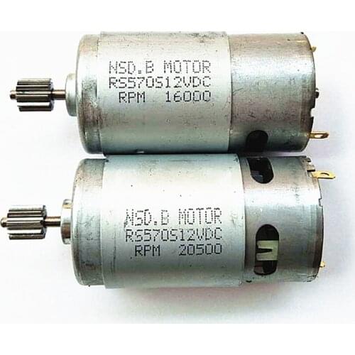 Childrens electric car dc motor 570 for kids ride on car 12V high speed DC motot,remote control cars 570 30000rpm engine