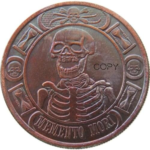 HB(128)US Momento Mori Copper Copy Coins