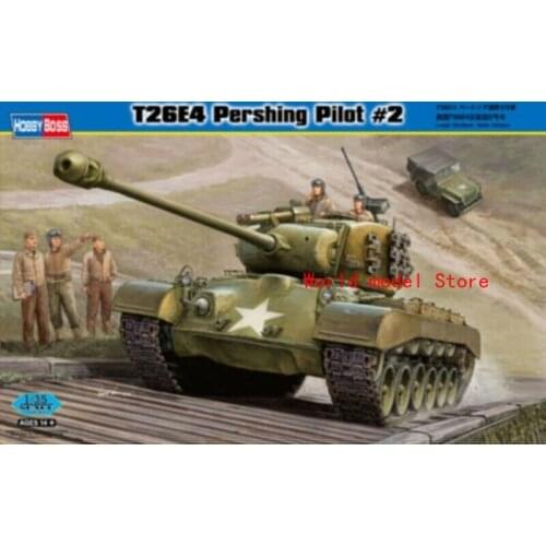 Hobby Boss 82427 1/35 T26E4 Pershing Pilot Tank model kit