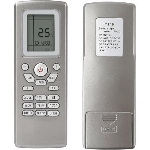 Conditioner air conditioning remote control suitable for gree airlux trane Yt1f Yt1ff Yt1f1 Yt1f2 Yt1f3 Yt1f4