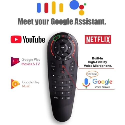 New G30 Voice Air Mouse Remote Control Computer Android Set-Top Box Universal 2.4G Voice remote universal tv android tv box