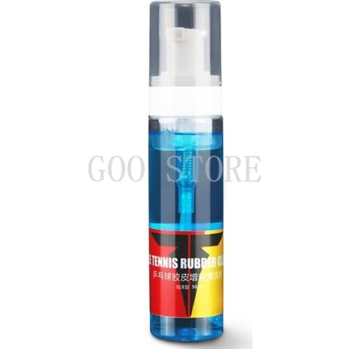 TIBHAR Professional Table Tennis Rubber Cleaner Foam Tackifier 98ml Ping Pong Racket Clean Mist Wash Detergent Water