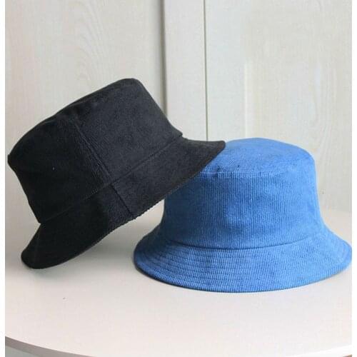 Adult Large size fisherman hat lady big size corduroy bucket hat men plus size panama hats 56-60cm 60-63cm