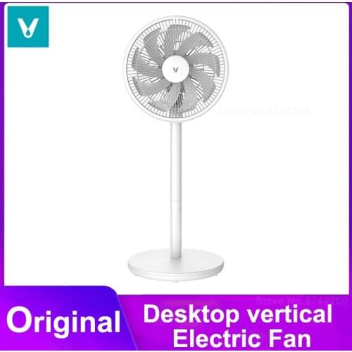Viomi Electric Fan Floor Table Standing Electric Fan 2 Usage Wide Range Wind Air Cooling Machine 3 Gears Vertical Electric Fan