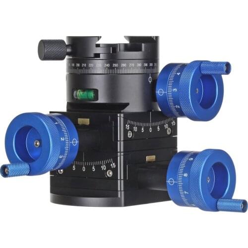 116 Gear Omnidirectional Fine Tuning PTZ Starry Sky Panoramic Time Delay Photography Video Shooting Camera Accessories