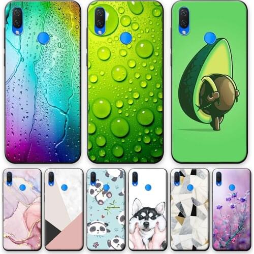 For Huawei Nova 3i Case Avocado Cute Case For Huawei Nova 3i Soft TPU Silicone Back Cover For Huawei Nova 3i Cool Phone Bumper