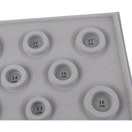 Flocked Bead Board Bracelet Beading Jewelry Organiser Tray Design DIY Craft Tool