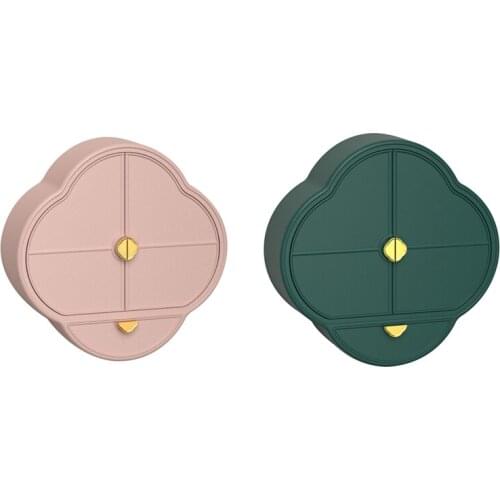 Best Wall-Mounted Makeup Organizer Punch-Free Bathroom Cosmetic Storage Box Dustproof and Waterproof Bathroom Jewelry Rack