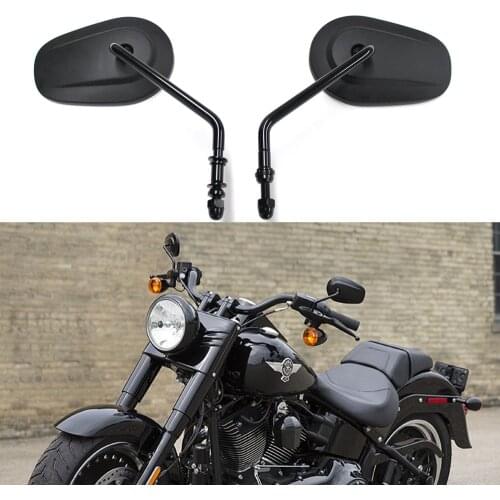 Motorcycle Rear Side Mirror For Harley Road King Touring XL 883 SPORTSTER Road King Fatboy Softail Bobber Chopper Rocker Glide