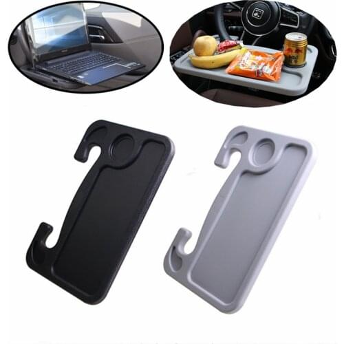 Portable Eat Work Drink Seat Tray Goods Auto Accessories Car Desk Coffee Holder Laptop Computer Table Steering Wheel Universal