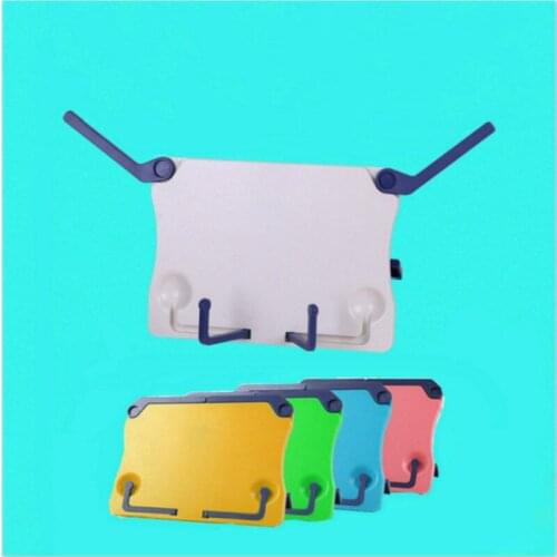 Portable Reading Stand Books Document Recipe Shelf Folding Cookbook Tablet Holder Organizer Rest Rack Music Stand for Learning
