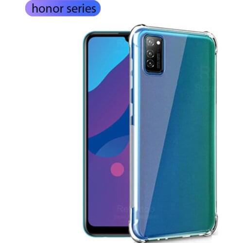 On honor 9c Transparent phone case for huawei honor 9c 9x 9a 8x 20 pro 30 s 10i 20 lite case honer xonor 9c c 9 c fundas caso