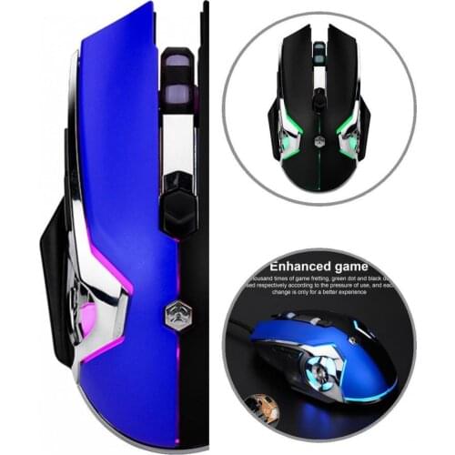 Wide Compatibility AJAZZ Excellent Silent Click Wired Mouse USB Interface Computer Mouse Ergonomic for Desktop