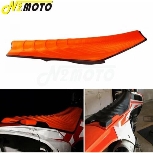 Motocross Seat Soft Racing Black Orange Cushion Seat For SX SXF XC XCF EXC-F 125 250 300 350 450 500 SX125 SX150 2016-2018