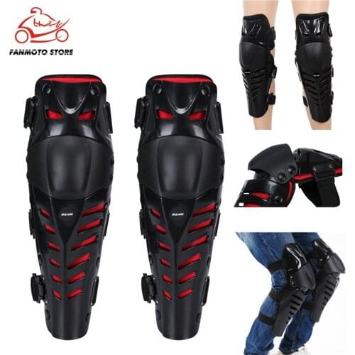 SULAITE Cheap Motorcycle Knee Pad Men Protective Gear Knee Protector Motor Equipment Gear EVA Hard Shell Kneepads Guard Pad