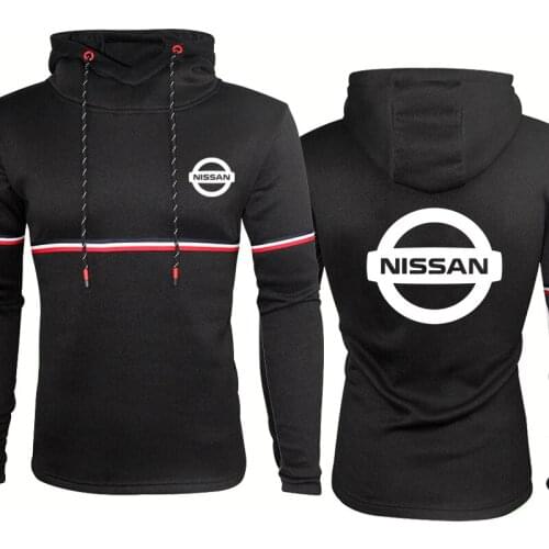 Fashion Casual Mens hooded sweater NISSAN Car Logo Printing Spring Autumn Mens Sweatshirt Cotton High Quality Mens pullover