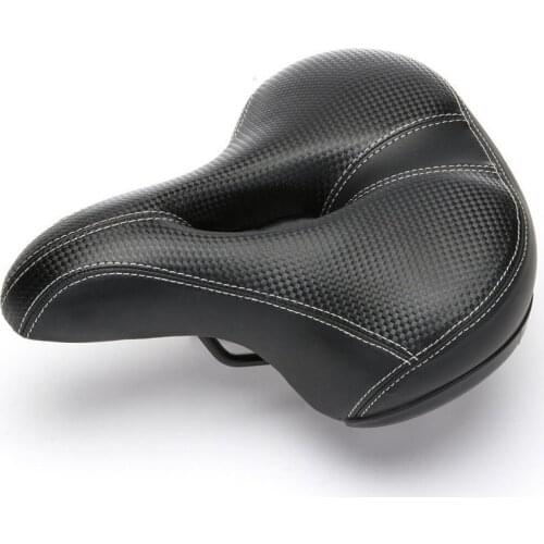 Mountain Bike Thickened Seat Comfortable Dead Speed Bicycle Seat Cushion Soft Elastic Sponge Wide Saddle Bicycle Seat Cover