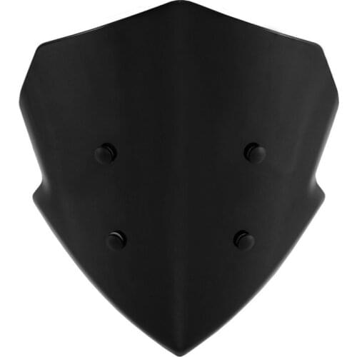 Waase Motorcycle Windscreen Windshield Shield Screen with Bracket For Kawasaki Z125 2019 2020