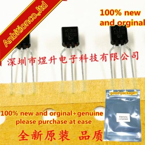10pcs 100% new original KTA2400-GR 2SA2400 A2400-GR PNP EPITAXIAL PLANAR PNP TRANSISTOR (DIFFERENTIAL AMP.) TO-92 in stock