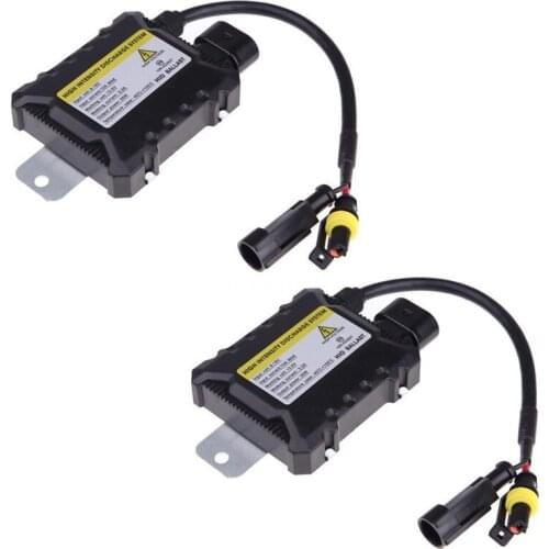 2Pcs 35W Digital HID Xenon Conversion Ballast Replacement Slim All Bulbs