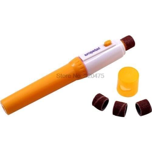 By dhl 500pcs high quality Pedicure Tool Automatic Pet Grinder File Pet Dog Puppy Cat Paw Claw Toe Nail Grinder Trimmer Clipper