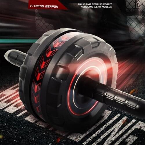 Ab Roller Big wheel Abdominal Muscle Trainer for Fitness Abs Core Workout Abdominal Muscles Training Home Gym Fitness Equipment