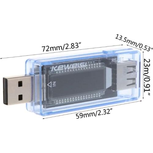 Battery Testers USB Charger Doctor Mobile Power Detector Battery Test Voltage Current Meter