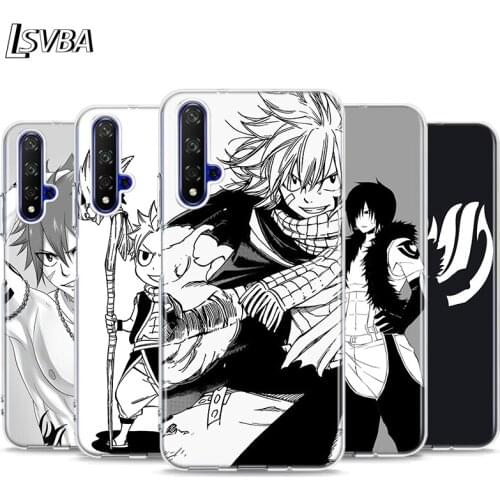 Fairy tail Comic Silicone Cover For Honor 20 20S 20E 8 8A Prime 8X MAX 8C 8S 7A 7C 7S Pro Phone Case
