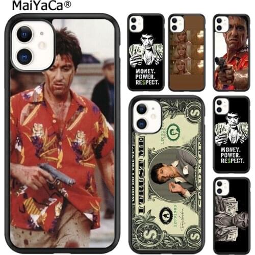 MaiYaCa Scarface Tony Montana Phone Case Cover For iPhone SE 6 6s 7 8 plus X XR XS 11 12 pro max Samsung Galaxy S8 S9 S10 shell