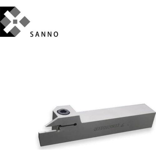 QEED1616L17 / 2020 / 2525 R17 CNC lathe external turning tool holder lathe grooving cutting tool holder QEED R17/L17