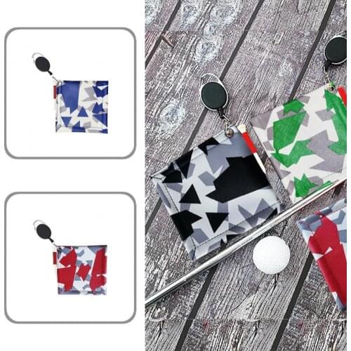 Breathable Accessory Golf Club Towel with Buckle Spike for Golf Maintain