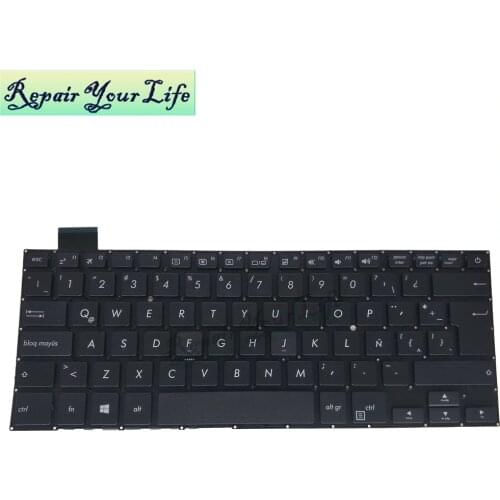 Laptop keyboard for ASUS X407 X407U X407M X407MA X407UBR X407UA X407UB A407 LA Latin SP NSK-WJBSB 9Z.NDASB.B1E black accessories