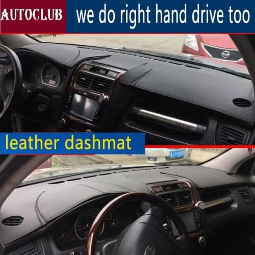 For Kia Sportage JE/KM 2005 2006 2007 2008 2009 2010 Leather Dashmat Dashboard Cover Car Dash Mat SunShade Carpet pads Styling