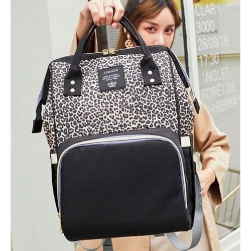 Fashion Mummy Nappy Bag Multi-Function Large Capacity Waterproof Mother And Baby Bag Mother Out Maternity Backpack Baby Care