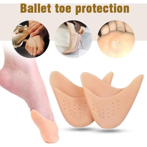 Silicone Dancers Fitness Toe Set Protection Sleeve Super Soft Ballet Shoe Covers Toes Protector