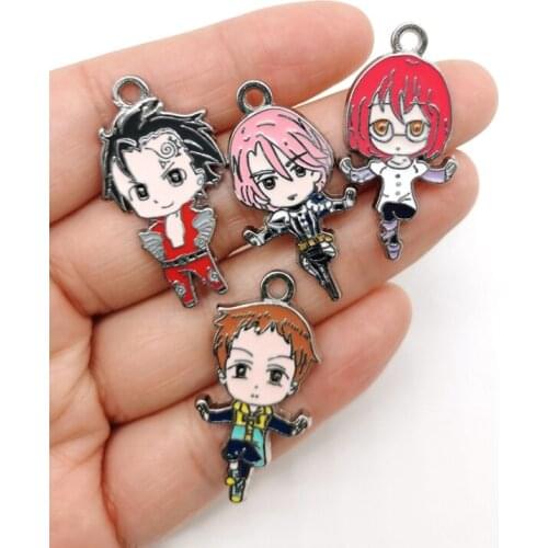 New 20 Pcs Anime The Seven Deadly Sins Mixed Charm Pendants DIY Jewelry Making A39