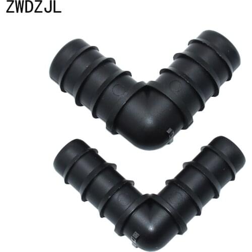 Irrigation 1/2 hose elbow barb 3/4 knee 90 degrees elbow hose repair connection adapter Irrigation System Fittings 4pcs