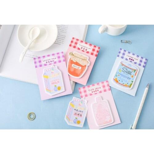 30pcs/pack Snack Series Sticker Decoration DIY N-Times Posted Note Book Stickers
