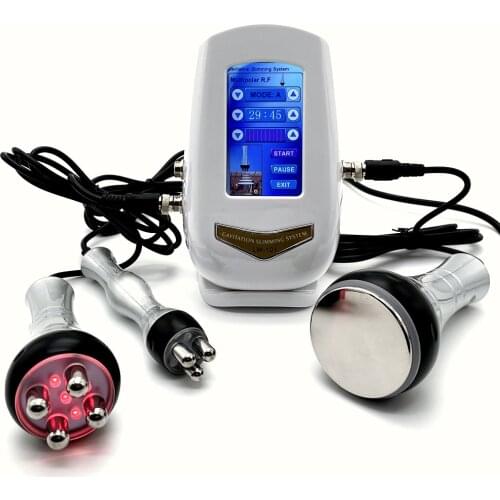 Body Slimming 40K Cavitation Ultrasonic Weight Loss Skin Rejuvenation Beauty Machine Multipolar RF Skin Tighten Anti-wrinkle