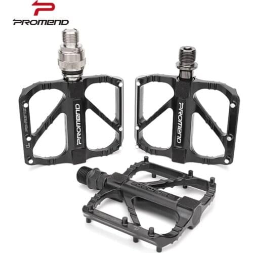 PROMEND Bicycle Pedal Anti-slip 3 Bearings Quick Release Aluminum Alloy Mtb Pedals for Road Bike Pedals Bmx Bicycle Parts