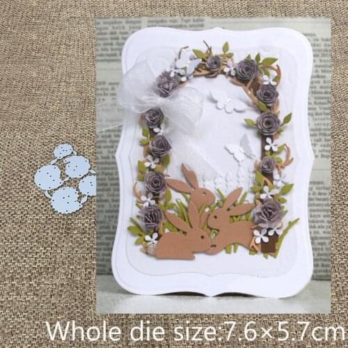 New Design Craft Metal Cutting Die die cuts 5pcs Roll flowers decoration scrapbooking Album Paper Card Craft Embossing die cuts