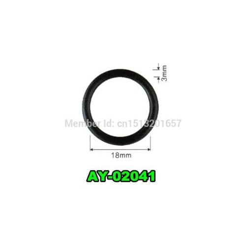 1000pieces/set top quality rubber seals rubber o-ring for bosch injector repair kits ( AY-O2041,18*3mm)