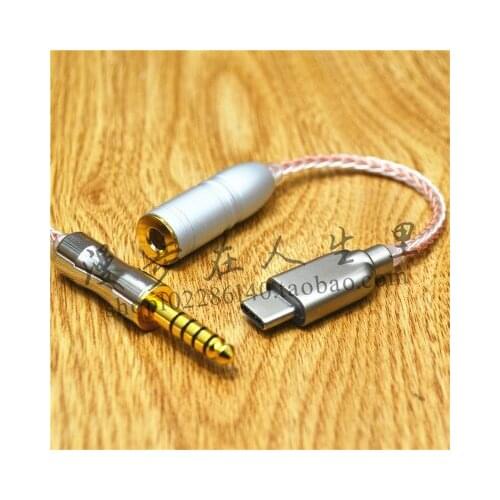 2.5mm adapter 3.5MM single-ended 4.4mm balanced typec decoder cable dac head