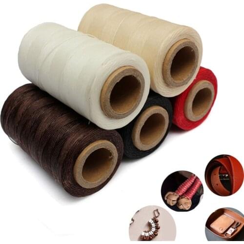 220M 1mm 150D Leather Waxed Thread Cord DIY Craft Tool Hand Stitching Thread Bookbinding Wallet Jewelry Making Sewing Supplies