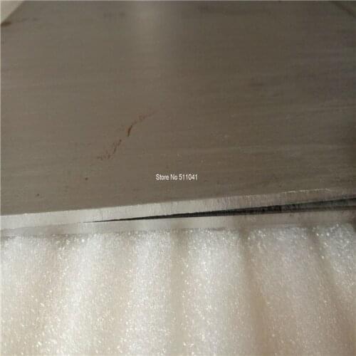 4pcs 702grade Zirconium plate sheet 2.0 mm thick *250mm*250mm Zr plate Zirconium sheet,free shipping