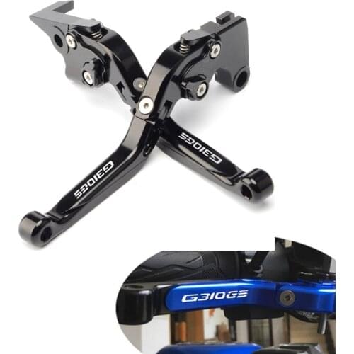 For BMW G310GS G310R G310 2017 2018 Motorcycle CNC Aluminum Brake Clutch Levers Adjustable Extendable Foldable