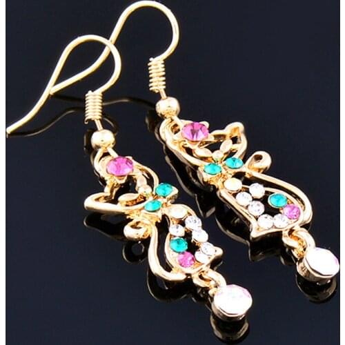 Women's Gold Earrings Leeker China