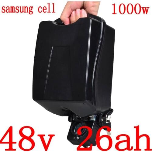48V 1000W electric scooter battery 48V 26AH Electric Bicycle Battery 48V 17Ah 20Ah 23Ah 26Ah Lithium Battery use samsung cell