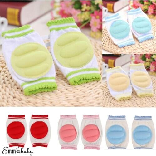 Fashion NEW Baby Crawling Knee Pads Safety Anti-slip Walking Leg Elbow Protector